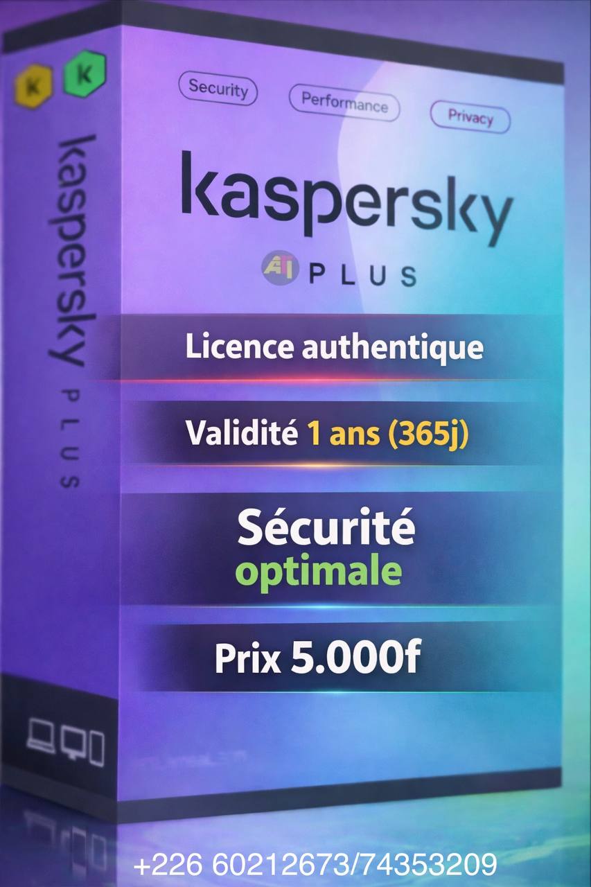 Kaspersky plus authentique un poste