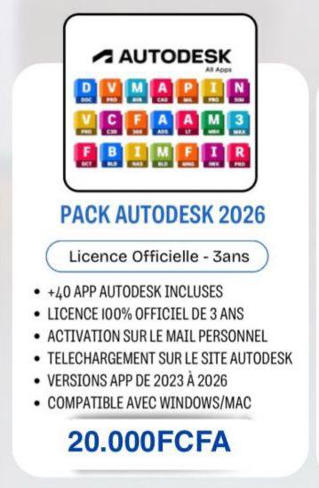 PACK AUTODESK